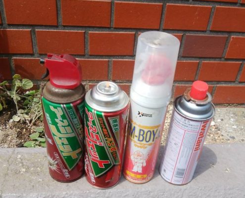 スプレー缶の回収と適切な処分方法 by便利屋ハッピー